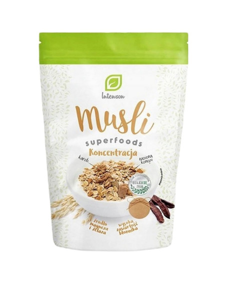 Intenson Musli Superfoods 200g koncentracja w sklepie Pakuj ZDROWIE Gdańsk Wrzeszcz