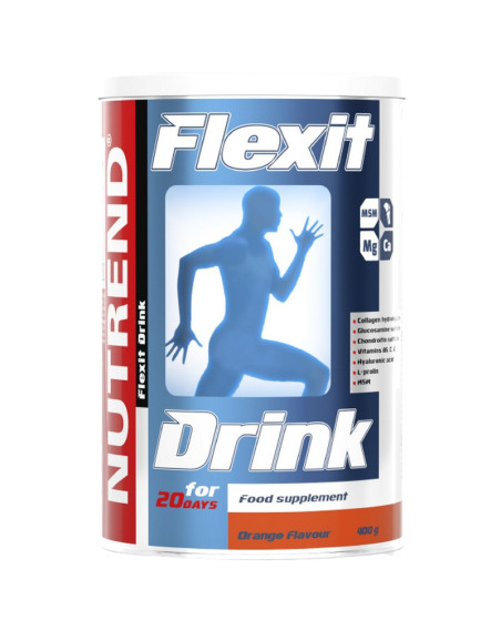 Produkt na stawy Nutrend Flexit Drink 400g pomarańcz w sklepie Pakuj ZDROWIE Gdańsk Wrzeszcz