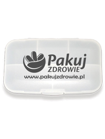 Pillbox Opakowanie na tabletki białe Pakuj ZDROWIE w sklepie Pakuj ZDROWIE Gdańsk Wrzeszcz