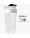 Szczelny Shaker Premium 700ml biały - Szejker od Pakuj ZDROWIE w Gdańsku Wrzeszcz pojemność 700ml