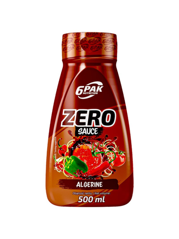 Sos bez dodatku cukru 6PAK Sos Zero Sauce 500ml alergine w sklepie Pakuj ZDROWIE Gdańsk Wrzeszcz Sos bez dodatku cukru 6PAK Sos Zero Sauce 500ml alergine w sklepie Pakuj ZDROWIE Gdańsk Wrzeszcz