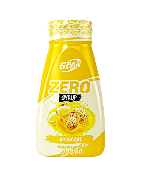 Syrop bez dodatku cukru 6PAK Syrop Zero 500ml Advocaat w sklepie Pakuj ZDROWIE Gdańsk Wrzeszcz