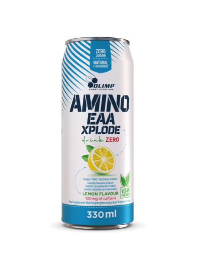 Napój OLIMP Amino EAA Xplode Drink Zero 330 ml aminokwasy w sklepie Pakuj ZDROWIE Gdańsk Wrzeszcz PRZÓD