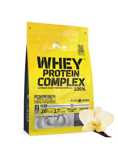 Odżywka białkowa OLIMP Whey Protein Complex 100% 600 g w sklepie Pakuj ZDROWIE Gdańsk Wrzeszcz WANILIA