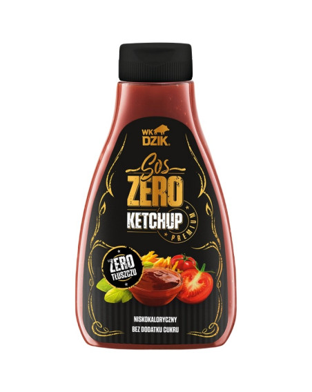 WK DZIK Ketchup Sos Premium Zero tłuszczu 425ml w sklepie Pakuj ZDROWIE Gdańsk Wrzeszcz