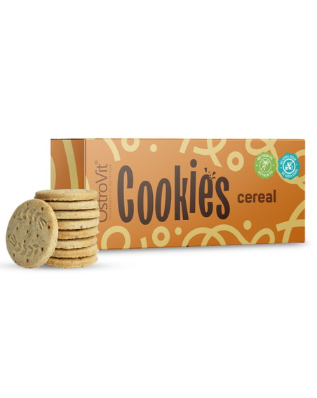 Ciasteczka zbożowe OSTROVIT Cookies 120 g cereal w sklepie Pakuj ZDROWIE Gdańsk Wrzeszcz