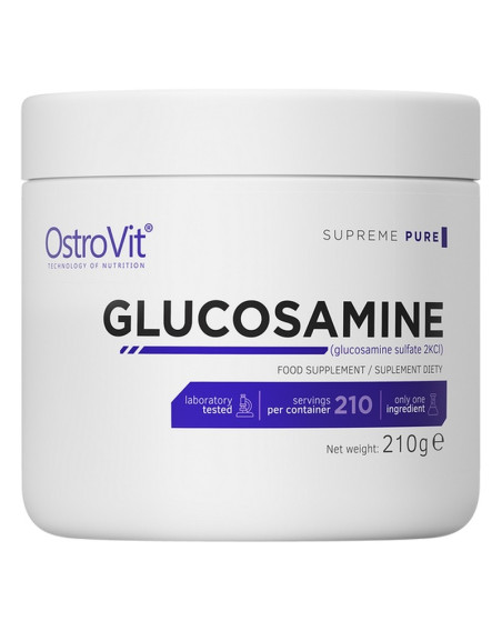 Czysta glukozamina w proszku OSTROVIT Supreme Pure Glucosamine 210 g w sklepie Pakuj ZDROWIE Gdańsk Wrzeszcz