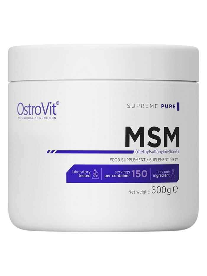 MSM w proszku OSTROVIT Supreme Pure MSM  300 g w sklepie Pakuj ZDROWIE Gdańsk Wrzeszcz