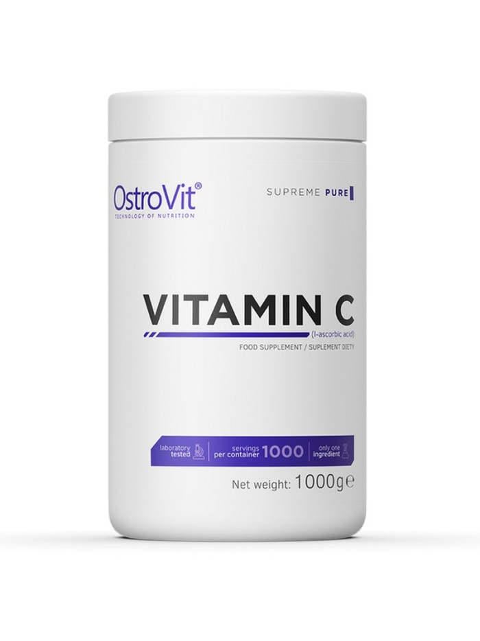 Witamina C w proszku OSTROVIT Supreme Pure Vitamin C 1000 g w Pakuj ZDROWIE Gdańsk Wrzeszcz