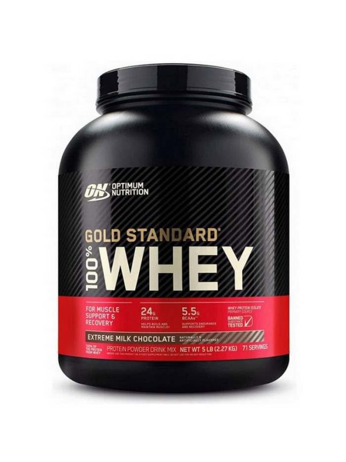 Odżywka białkowa OPTIMUM NUTRITION 100% Whey Gold Standard 2270 g mleczna czekolada w sklepie Pakuj ZDROWIE Gdańsk Wrzeszcz