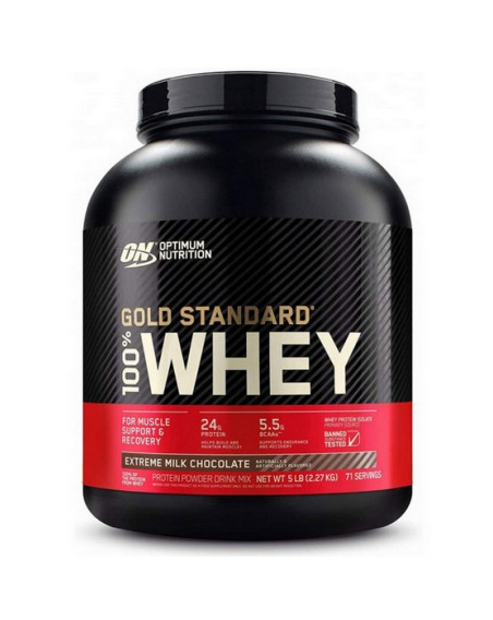 Odżywka białkowa OPTIMUM NUTRITION 100% Whey Gold Standard 2270 g mleczna czekolada w sklepie Pakuj ZDROWIE Gdańsk Wrzeszcz