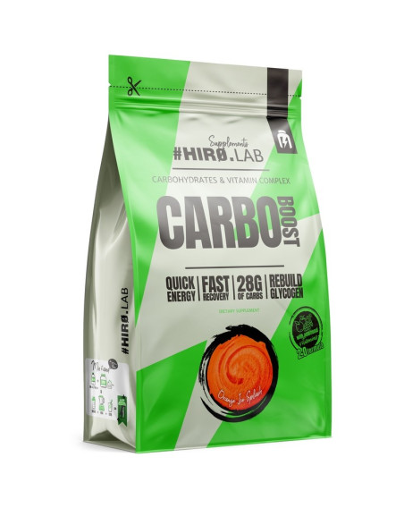 Węglowodany HIRO.LAB Carbo Boost 1000g pomarańcz w sklepie Pakuj ZDROWIE Gdańsk Wrzeszcz