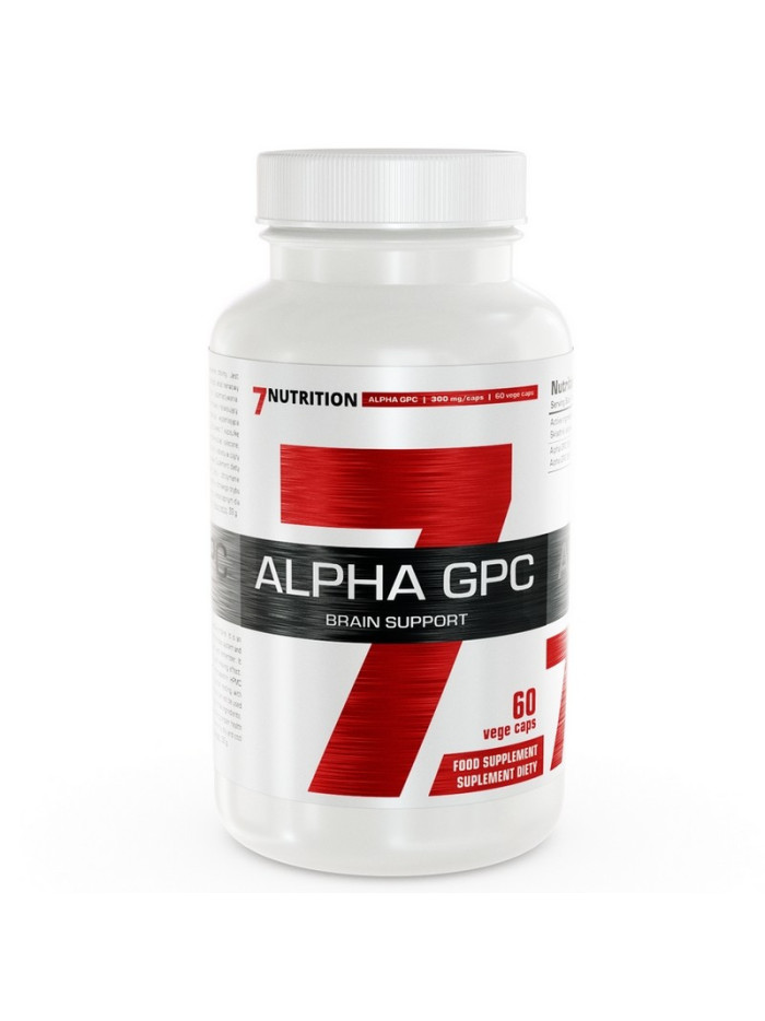 Alfosceran choliny 7Nutrition Alpha GPC 60 vcaps w sklepie Pakuj ZDROWIE Gdańsk Wrzeszcz