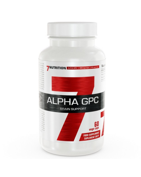 Alfosceran choliny 7Nutrition Alpha GPC 60 vcaps w sklepie Pakuj ZDROWIE Gdańsk Wrzeszcz