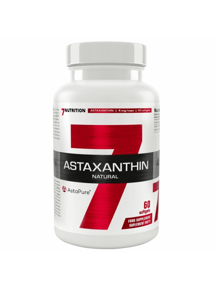 Astaksantyna 7NUTRITION Astaxanthin 60 softgel w sklepie Pakuj ZDROWIE Gdańsk Wrzeszcz