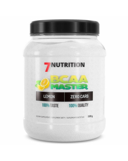 Aminokwasy 7NUTRITION BCAA Master 500 g cytryna w sklepie Pakuj ZDROWIE Gdańsk Wrzeszcz
