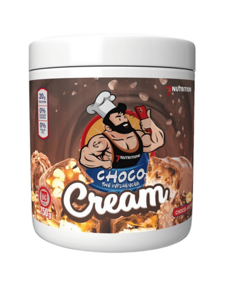 Krem kakaowo orzechowy 7Nutrition Chocolate Peanut crunch 750 g w sklepie Pakuj ZDROWIE Gdańsk Wrzeszcz