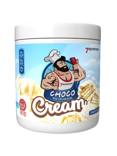 Krem kokosowy z wiórkami kokosowymi 7Nutrition Coco crunch 750 g w sklepie Pakuj ZDROWIE Gdańsk Wrzeszcz