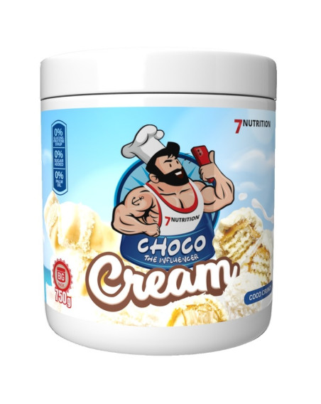 Krem kokosowy z wiórkami kokosowymi 7Nutrition Coco crunch 750 g w sklepie Pakuj ZDROWIE Gdańsk Wrzeszcz