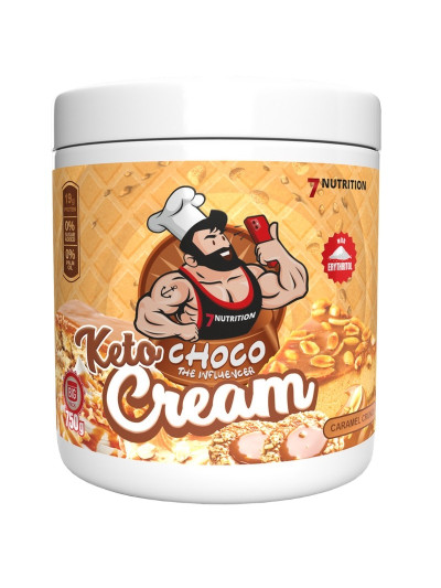 Krem karmelowo orzechowy 7Nutrition Keto Cream Caramel crunch 750 g w sklepie Pakuj ZDROWIE Gdańsk Wrzeszcz