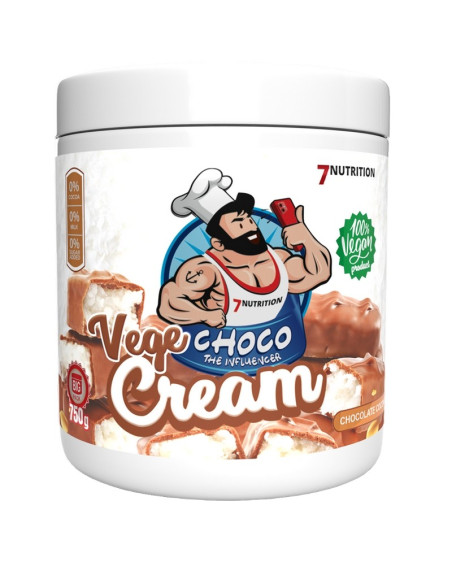 Krem czekoladowo-kokosowy 7Nutrition Vege Cream Chocolate coconut 750 g w sklepie Pakuj ZDROWIE Gdańsk Wrzeszcz