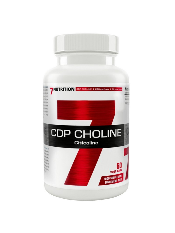 Cytykolina 7NUTRITION CDP Choline 60 vcaps w sklepie Pakuj ZDROWIE Gdańsk Wrzeszcz