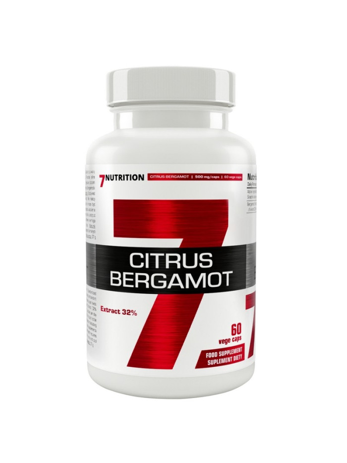 Ekstrakt z bergamotki 7Nutrition Citrus Bergamot 60 vcaps w sklepie Pakuj ZDROWIE Gdańsk Wrzeszcz