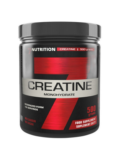 Monohydrat kreatyny 7Nutriton Creatine Monohydrate 500 g w sklepie Pakuj ZDROWIE Gdańsk Wrzeszcz