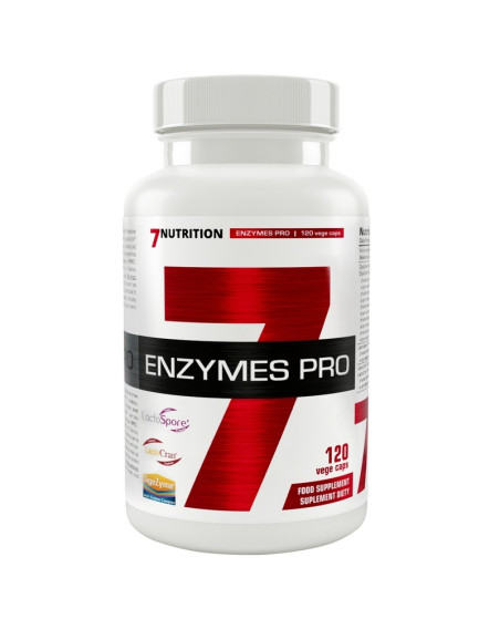 Enzymy trawienne 7Nutrition Enzymes Pro 120 vcaps w sklepie Pakuj ZDROWIE Gdańsk Wrzeszcz