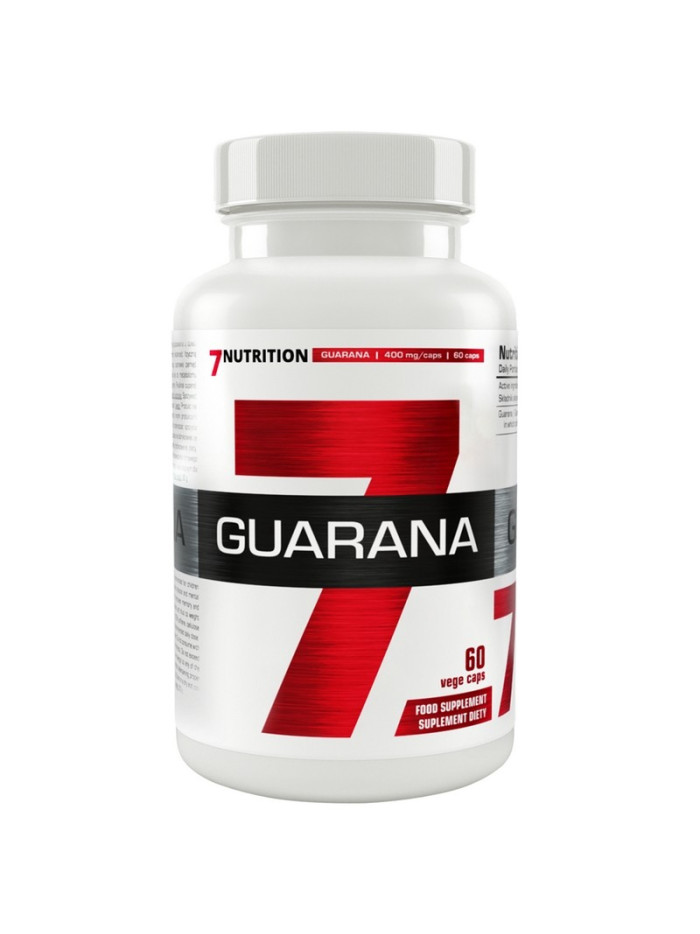 7Nutrition Guarana 60 vcaps w sklepie Pakuj ZDROWIE Gdańsk Wrzeszcz