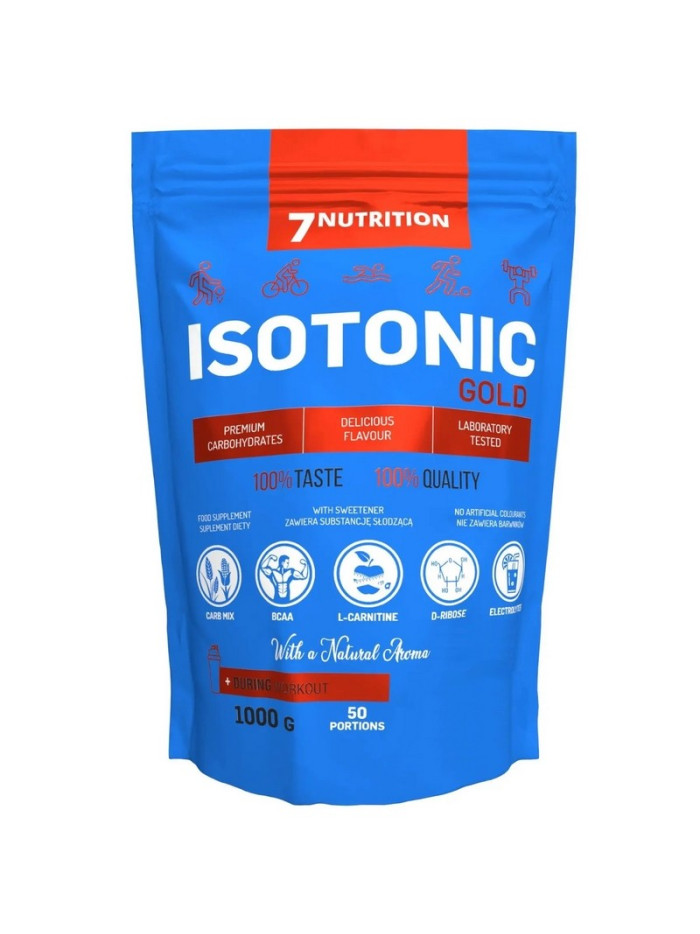 Izotonik 7Nutrition Isotonic Gold 1000 g w sklepie Pakuj ZDROWIE Gdańsk Wrzeszcz