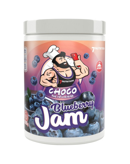 Dżem 7Nutrition Blueberry JAM Frużelina 1000g borówka amerykańska w sklepie Pakuj ZDROWIE Gdańsk Wrzeszcz