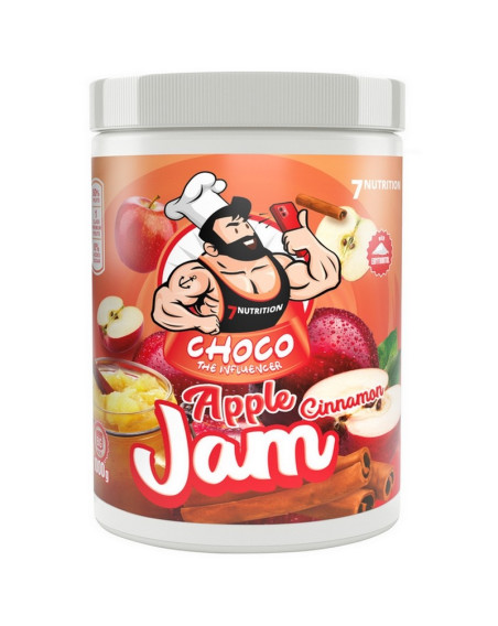 Dżem 7Nutrition Apple Cinnamon JAM Frużelina 1000g jabłko-cynamon w sklepie Pakuj ZDROWIE Gdańsk Wrzeszcz