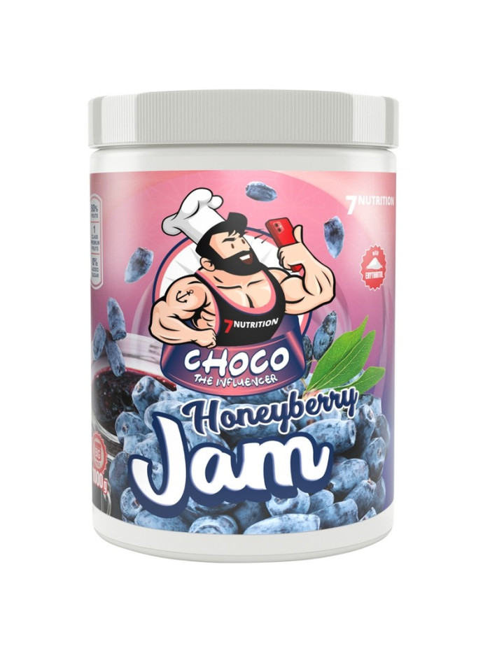 Dżem 7Nutrition Honeyberry JAM Frużelina 1000g jagoda miodowa w sklepie Pakuj ZDROWIE Gdańsk