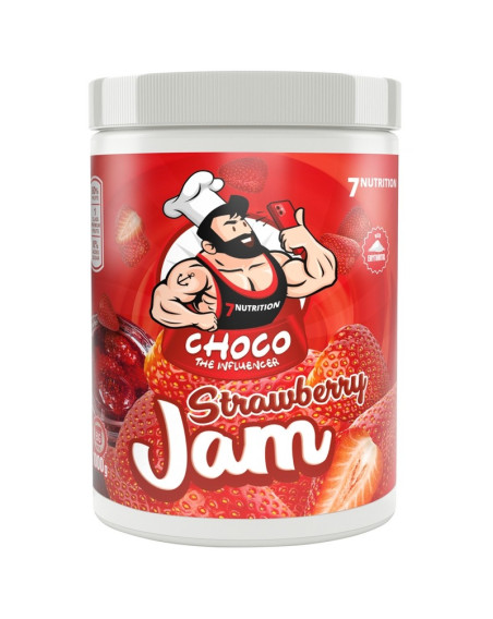 Dżem 7Nutrition Strawberry JAM Frużelina 1000g truskawka w sklepie Pakuj ZDROWIE Gdańsk Wrzeszcz