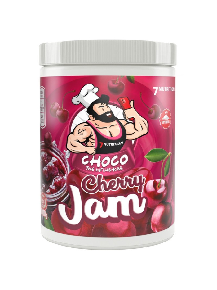 Dżem 7Nutrition Cherry JAM Frużelina 1000g wiśnia w sklepie Pakuj ZDROWIE Gdańsk Wrzeszcz