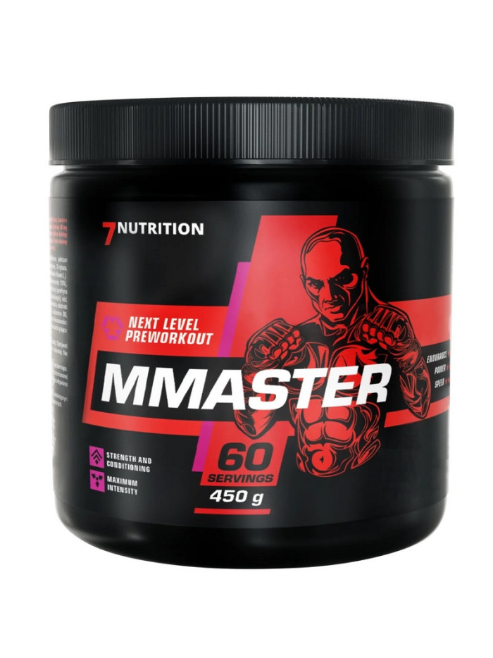 Przedtreningówka 7Nutriton MMASTER Pre-Workout 450g w sklepie Pakuj ZDROWIE Gdańsk Wrzeszcz