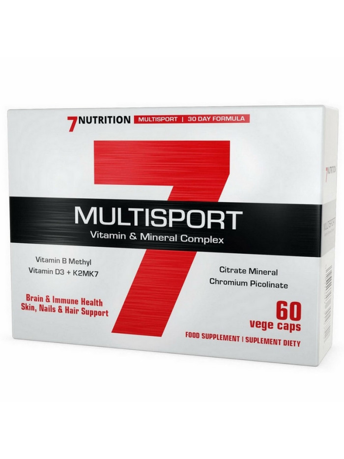 Kompleks witamin 7Nutriton Multisport 60vcaps w sklepie Pakuj ZDROWIE Gdańsk Wrzeszcz