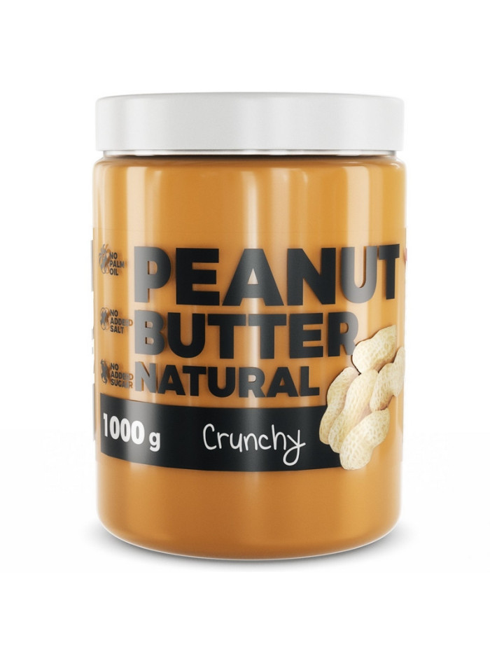 Masło orzechowe 7Nutrition Peanut Butter 1000g Crunchy z kawałkami orzechów w sklepie Pakuj ZDROWIE Gdańsk Wrzeszcz