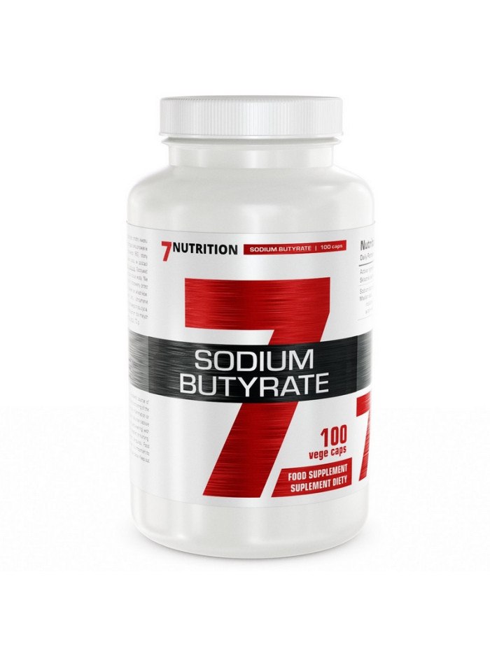 Maślan sodu 7NUTRITION Sodium Butyrate 100 vcaps w sklepie Pakuj ZDROWIE Gdańsk Wrzeszcz