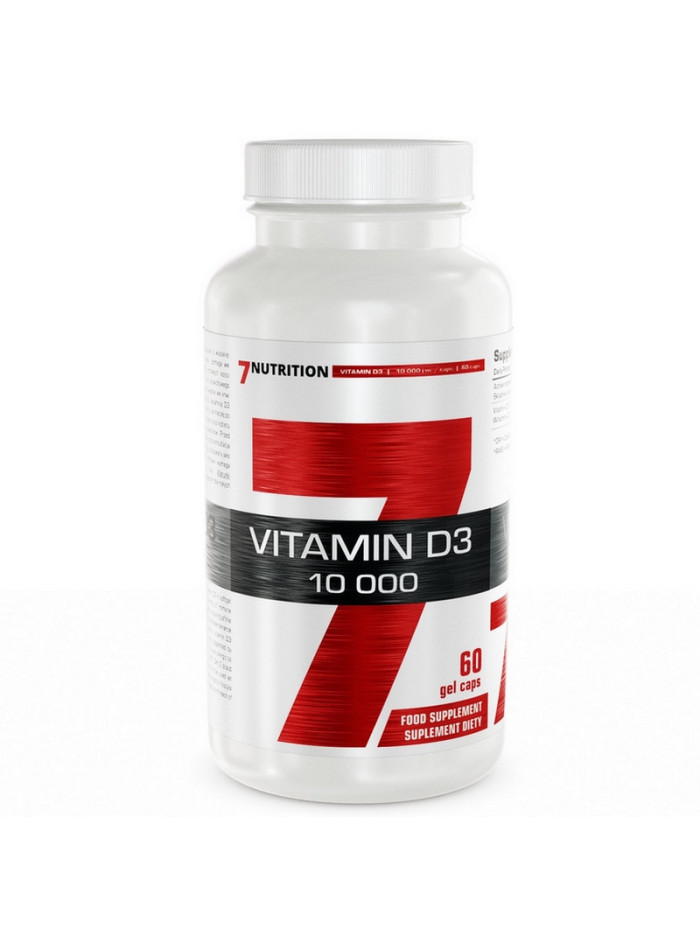 7NUTRITION Vitamin D3 10 000 60 soft w sklepie Pakuj ZDROWIE Gdańsk Wrzeszcz