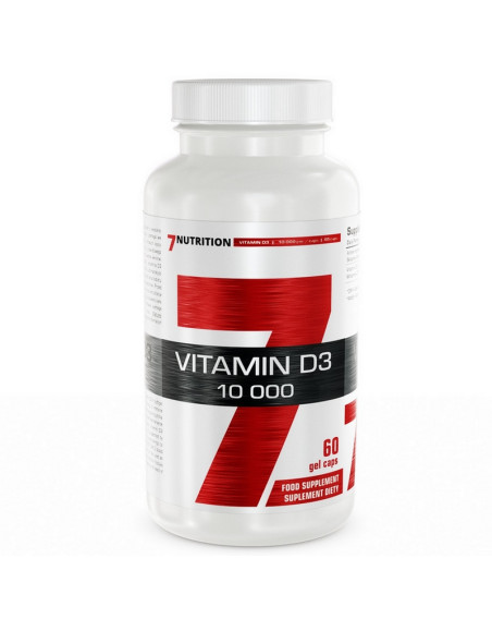 7NUTRITION Vitamin D3 10 000 60 soft w sklepie Pakuj ZDROWIE Gdańsk Wrzeszcz