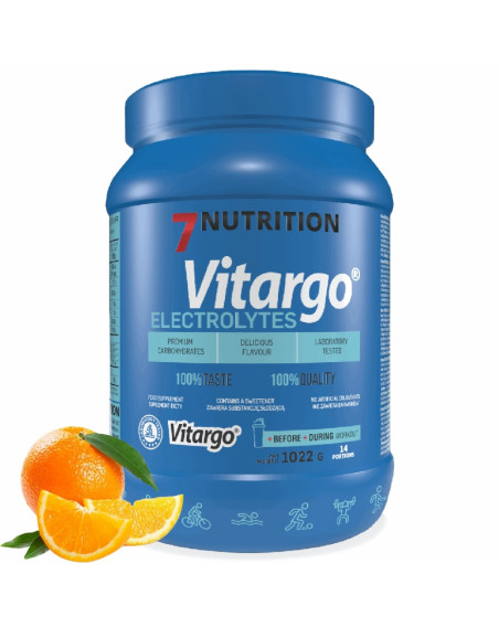Węglowodany 7Nutrition Vitargo Electrolytes 1022g pomarańcz w sklepie Pakuj ZDROWIE Gdańsk Wrzeszcz