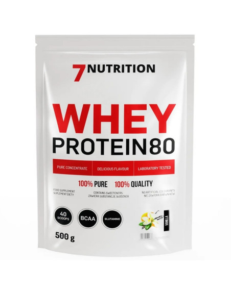 Odżywka białkowa Whey Protein 80 500g wanilia w sklepie Pakuj ZDROWIE Gdańsk Wrzeszcz