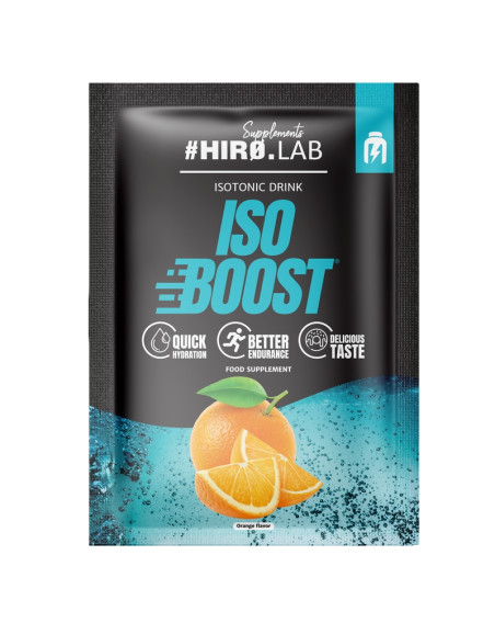 Izotonik HIRO.LAB Iso Boost 25g pomarańcz w sklepie Pakuj ZDROWIE Gdańsk Wrzeszcz