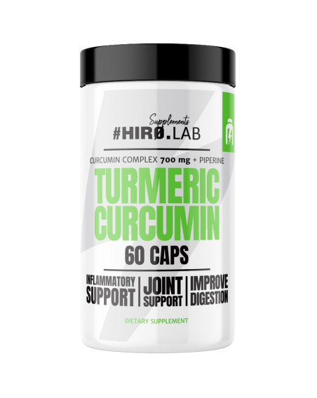 Ekstrakt z kłącza kurkumy HIRO.LAB Turmeric Curcumin 60 caps w sklepie Pakuj ZDROWIE Gdańsk Wrzeszcz