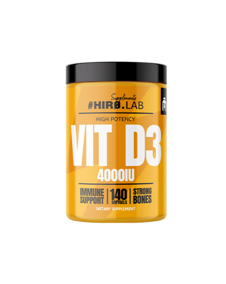 HIRO.LAB Vitamin D3 4000IU 140 soft - 1