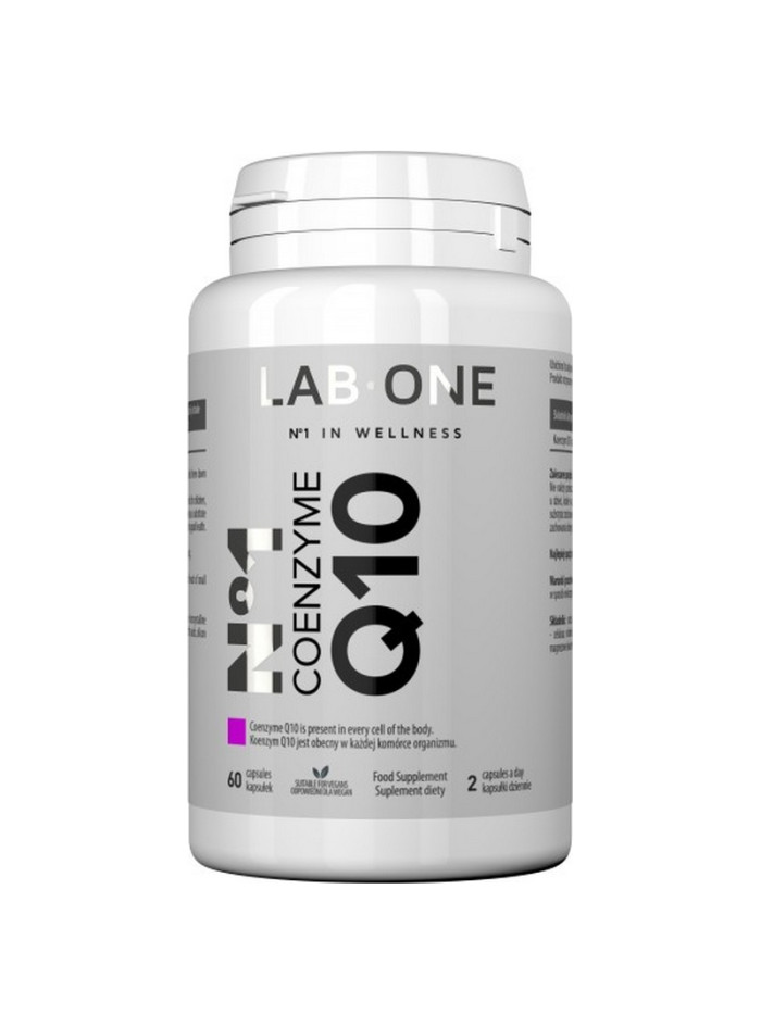 Koenzym Q10 LAB ONE N°1 Coenzyme Q10 60 vcaps w sklepie Pakuj ZDROWIE Gdańsk Wrzeszcz