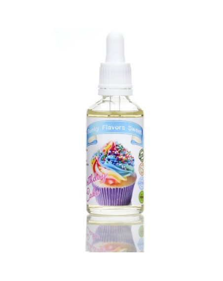 Aromat Funky Flavors Birthday Cake 50 ml w sklepie Pakuj ZDROWIE Gdańsk Wrzeszcz