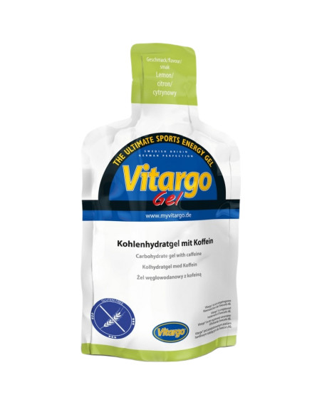 Oryginalne Vitargo Gel z kofeiną 45g cytryna saszetka w sklepie Pakuj ZDROWIE Gdańsk Wrzeszcz